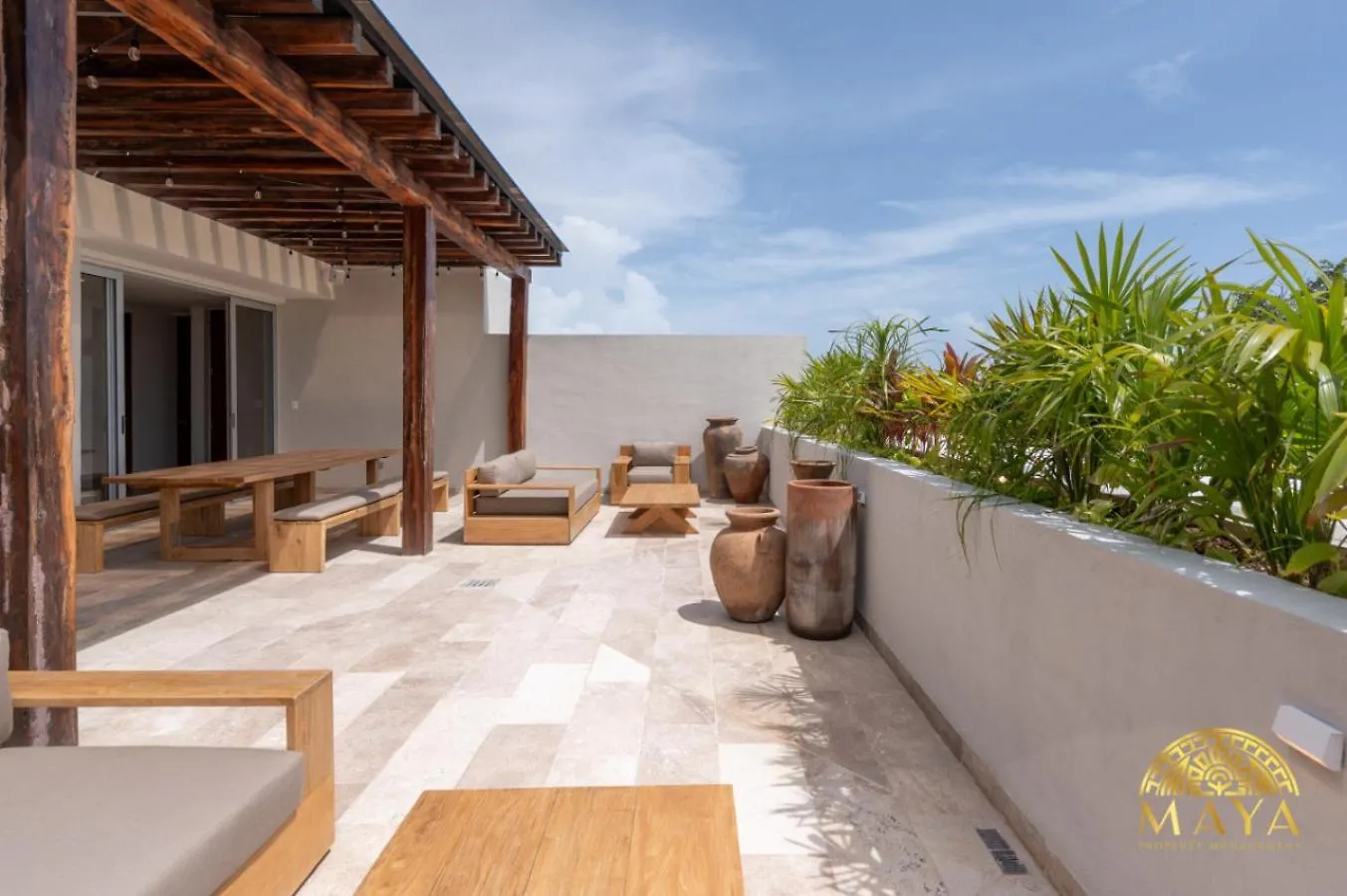 Сasa de vacaciones Nhoa 107C Lux 1Br Condo Pool Access In Aldea Zama Tulum